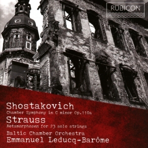 Shostakovich - Chamber Symphony In C Minor Op.110A/Metamorphosen i gruppen CD hos Bengans Skivbutik AB (2551490)