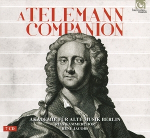 L Orfeo Barockorchester - A Telemann Companion i gruppen CD hos Bengans Skivbutik AB (2551494)