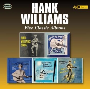 Williams Hank - Five Classic Albums i gruppen CD hos Bengans Skivbutik AB (2590648)