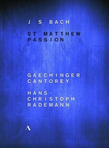 Bach J S - St Matthew Passion (Dvd) i gruppen DVD & BLU-RAY hos Bengans Skivbutik AB (2607652)