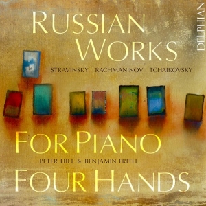 Stravinsky Igor Rachmaninov Serg - Russian Works For Piano Four Hands i gruppen VI TIPSER / Julegavetips CD hos Bengans Skivbutik AB (2607691)