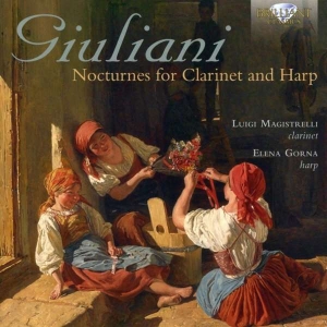 Giuliani G F - Nocturnes For Clarinet And Harp i gruppen CD hos Bengans Skivbutik AB (2607744)