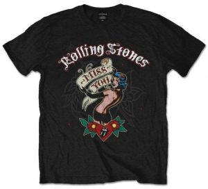 Rolling Stones Miss You Black Mens T Shirt: Small -  T-shirt S (S) i gruppen Minishops / Rolling Stones hos Bengans Skivbutik AB (2628366)