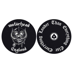 Motorhead - England/Louder Slipmat Pair i gruppen Minishops / Motörhead hos Bengans Skivbutik AB (2645222)