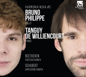 Bruno Philippe - Harmonia Nova 5: Beethoven Kreutzer Sonata/Schubert i gruppen CD hos Bengans Skivbutik AB (2645609)