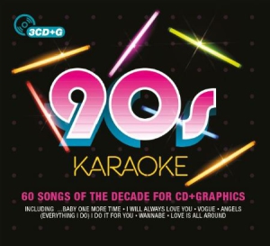 Various Artists - 90S Karaoke i gruppen CD hos Bengans Skivbutik AB (2674330)