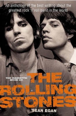 Sean Egan - Mammoth Book Of the Rolling Stones i gruppen Minishops / Rolling Stones hos Bengans Skivbutik AB (2704073)