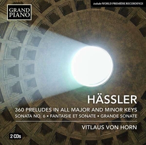 Hässler J W - 360 Préludes (Dans Tous Les Tons Ma i gruppen CD hos Bengans Skivbutik AB (2714755)