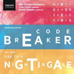 Mccarthy James Todd Will - Codebreaker & Ode To A Nightingale i gruppen VI TIPSER / Julegavetips CD hos Bengans Skivbutik AB (2721338)