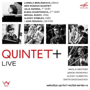 Kurbatov Alexey Medtner Nikolai - Quintet+ i gruppen CD hos Bengans Skivbutik AB (2728257)