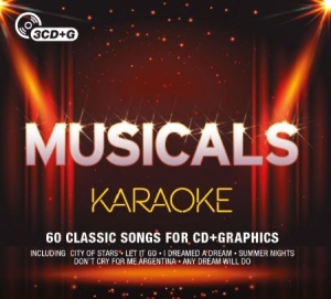 Various Artists - Musicals Karaoke i gruppen CD hos Bengans Skivbutik AB (2813360)