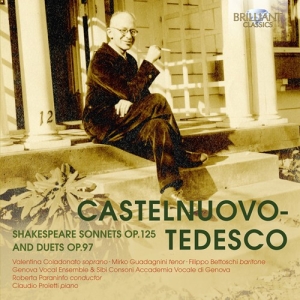 Castelnuovo-Tedesco Mario - Shakespeare Sonnets Op.125 & Duets i gruppen VI TIPSER / Julegavetips CD hos Bengans Skivbutik AB (2822326)