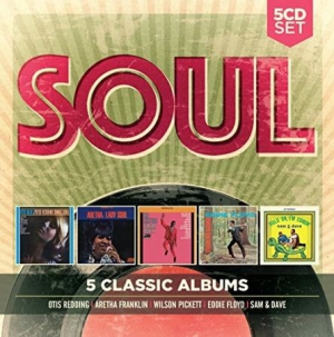 Various Artists - 5 Classic Albums: Soul i gruppen VI TIPSER / Julegavetips CD hos Bengans Skivbutik AB (2825740)