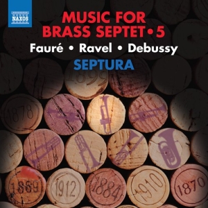 Fauré Gabriel Ravel Maurice Deb - Music For Brass Septet, Vol. 5 i gruppen CD hos Bengans Skivbutik AB (2870148)