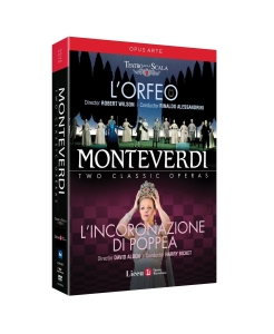 Monteverdi Claudio - L'orfeo & L'incoronazione Di Poppea i gruppen DVD & BLU-RAY hos Bengans Skivbutik AB (2873669)