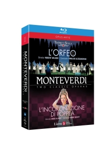 Monteverdi Claudio - L'orfeo & L'incoronazione Di Poppea i gruppen Musikk / Musikkk Blu-Ray / Klassisk hos Bengans Skivbutik AB (2873672)