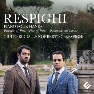 Respighi Norberto Cordisco & Giulio Biddau - Respighi: Piano Four Hands i gruppen CD hos Bengans Skivbutik AB (2890147)