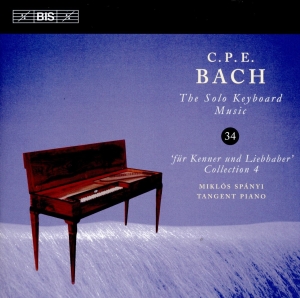 Bach C P E - Solo Keyboard Music, Vol. 34 i gruppen VI TIPSER / Julegavetips CD hos Bengans Skivbutik AB (2896228)