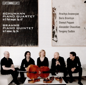 Schumann Robert Brahms Johannes - Piano Quartet Piano Quintet i gruppen Musikk / SACD / Klassisk hos Bengans Skivbutik AB (2896229)