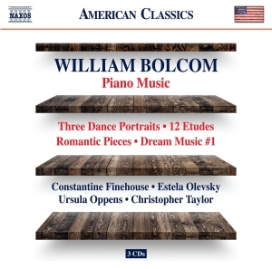 Bolcom William - Music For Solo Piano (3 Cd) i gruppen CD hos Bengans Skivbutik AB (2925329)