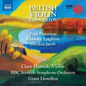 Patterson Paul Leighton Kenneth - British Violin Concertos i gruppen CD hos Bengans Skivbutik AB (2925334)