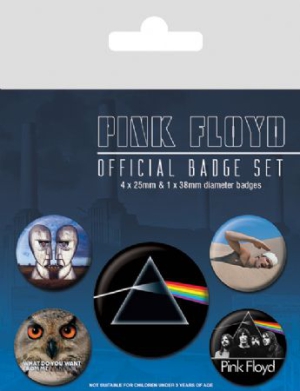 Pink Floyd - Pink Floyd Badge Pack Pin i gruppen Minishops / Pink Floyd hos Bengans Skivbutik AB (2988080)