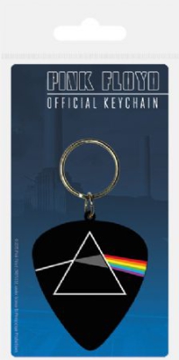 Pink Floyd - Pink Floyd Plectrum Rubber Keychain (Darkside Of The Moon) i gruppen Minishops / Pink Floyd hos Bengans Skivbutik AB (2996554)