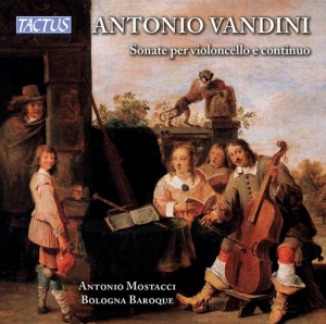 Vandini Antonio - Sonatas For Cello And Continuo i gruppen VI TIPSER / Julegavetips CD hos Bengans Skivbutik AB (3028599)