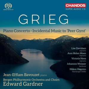 Grieg Edvard - Piano Concerto & Peer Gynt i gruppen Musikk / SACD / Klassisk hos Bengans Skivbutik AB (3029857)