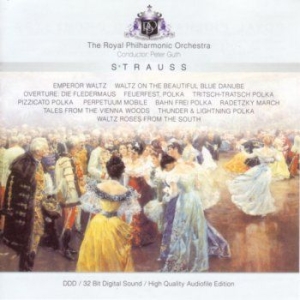 Royal Philharmonic Orchestra/Guthpe - Strauss Family i gruppen Musikk / SACD / Pop hos Bengans Skivbutik AB (3042552)