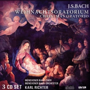 Münchener Bach Orc.& Chor-Richter - Bach: Weihnachtsoratorium i gruppen CD hos Bengans Skivbutik AB (3042618)