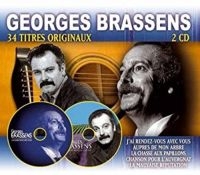 Brassens Georges - 34 Titres Originaux i gruppen CD hos Bengans Skivbutik AB (3042738)