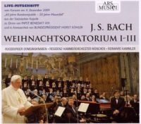 Augsburger Domsingknaben/Kammler - Bach:Weihnachtsoratorium I-Iii i gruppen CD hos Bengans Skivbutik AB (3042839)