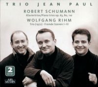 Trio Jean Paul - Schumann/Rihm: Klaviertrios i gruppen CD hos Bengans Skivbutik AB (3042938)