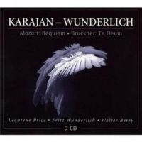 Karajanherbert Von/Wunderlich Fritz - Mozart: Requiem/Bruckner: Tedeum i gruppen CD hos Bengans Skivbutik AB (3043309)