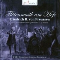 Friedrich Ii Von Preu?En - Flötenmusik Am Hofe i gruppen CD hos Bengans Skivbutik AB (3043325)