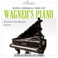 Campanella Michele - Liszt: Wagners Flügel Steinway i gruppen CD hos Bengans Skivbutik AB (3043339)