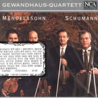 Gewandhaus-Quartett - Mendelssohn,Schumann: Streich- i gruppen CD hos Bengans Skivbutik AB (3043415)