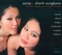 Sungkono Sonja /Sungkono Shanti - 20Th Century Piano Duett i gruppen CD hos Bengans Skivbutik AB (3043430)