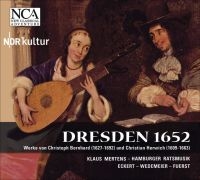 Mertens Klaus/Ensemble Hamburger Ra - Herwich: Dresden 1652 i gruppen CD hos Bengans Skivbutik AB (3043434)