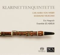 Ensemble Les Adieux/Hoeprich Eric - Weber/Neukomm:Klarinettenquint i gruppen CD hos Bengans Skivbutik AB (3043450)