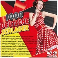 Blandade Artister - 1000 Deutsche Schlager i gruppen CD hos Bengans Skivbutik AB (3043529)