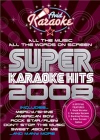 Blandade Artister - Super Karaoke Hits 2008 i gruppen DVD & BLU-RAY hos Bengans Skivbutik AB (3044032)