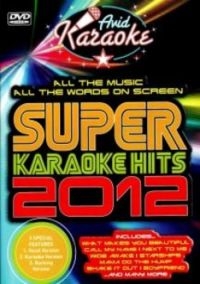 Blandade Artister - Super Karaoke Hits 2012 i gruppen DVD & BLU-RAY hos Bengans Skivbutik AB (3044038)