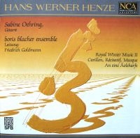 Oehring/Boris Blacher Ensemble/Gold - Henze: Royal Winter Music 2 i gruppen CD hos Bengans Skivbutik AB (3044178)