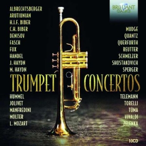 Various Artists - Trumpet Concertos (10 Cd) i gruppen CD hos Bengans Skivbutik AB (3049478)