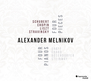 Melnikov Alexander - Four Pieces Four Pianos i gruppen CD hos Bengans Skivbutik AB (3052047)