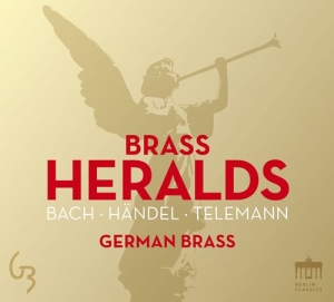 Bach J S Handel G F Telemann G - Brass Heralds i gruppen CD hos Bengans Skivbutik AB (3075222)