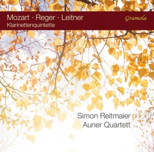 Mozart W A Reger Max Leitner F - Clarinet Quintets i gruppen CD hos Bengans Skivbutik AB (3075243)