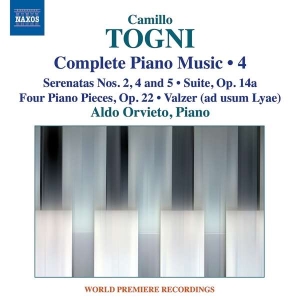 Togni Camillo - Complete Piano Music, Vol. 4 i gruppen CD hos Bengans Skivbutik AB (3075295)